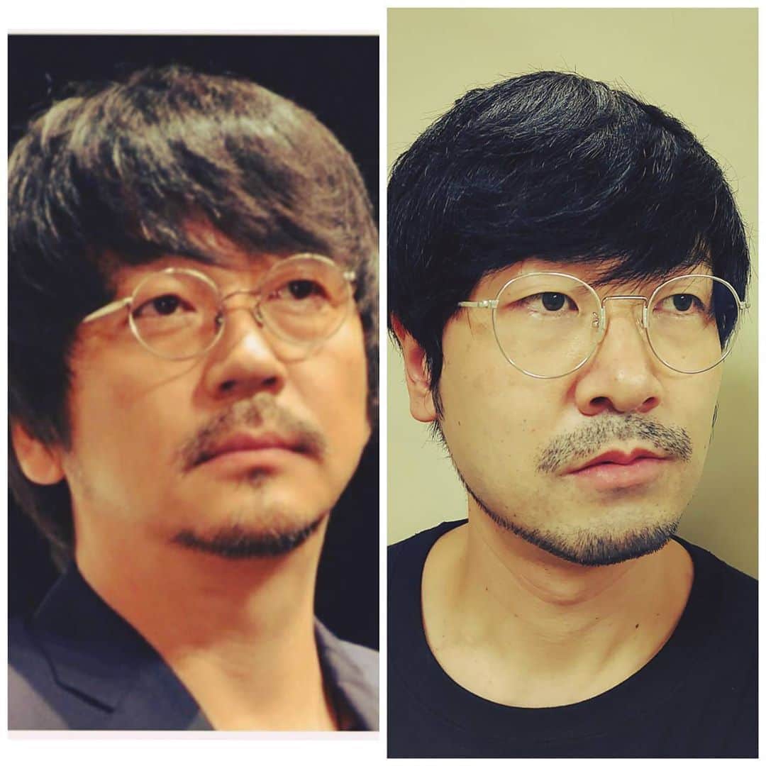 宮戸洋行のインスタグラム：「僕らを担当してくださってる女性マネージャーから『ナギサさんロスで、今日の福井さんが大森さんに見えたタイミングがあり、隠し撮りしてしまいました。』との文章とこの画像が送られてきました…ずっと横にいる僕にはわかりませんがそうなんですか？」