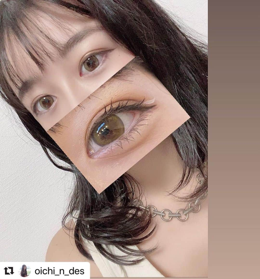 カラコンショップ サンシティさんのインスタグラム写真 - (カラコンショップ サンシティInstagram)「. スイッチ ファビーグラス着色ありがとうございます💜 .  @oichi_n_des with @make_repost ・・・ PR🌷私が写真で付けている#カラコン は#今田美桜 ちゃんがイメージモデルをしている、#スイッチ の#ファビーグラス ってゆうカラーのやつ🌙大きくて可愛い！ . 私が思うには、加工アプリで撮るとめっちゃ目大きくなりすぎちゃうから、ノーマルカメラで盛れるカラコン！💗 実物見て盛れてた方が良いよね🤭 . 度ありも度なしもあるし1month💗 しかも14.2mmだからめっちゃ大きい😍 これは盛れるね🤭✨ 他にも#エンジェルウィング #パピーラブ って種類があるよ！ 是非チェックしてみてね💗 . 写真は奥のが加工アプリ、目だけのがノーマルアプリ！ 見え方が違うかな？って思ったけど写真と全く同じ感じ！ とても良い感じ😊 . . . . . . . . . #相互 #相互フォロー #相互フォロー募集 #相互フォローします #相互フォロー歓迎 #followｍe #followforfollowback #followers #follow4like #following #f4follow #f4f #f4l #likeforlikes #like4likes #likeforfollow #like4follow #l4l #フォロー #フォロー返します #フォローミー #white #ootd  #cute」9月17日 12時18分 - sancity_official