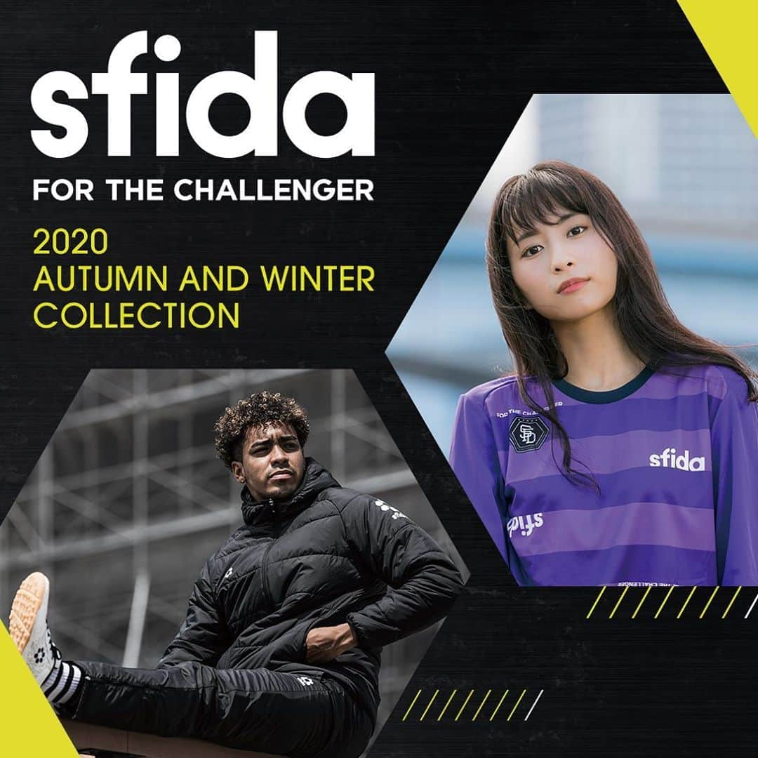 sfidaさんのインスタグラム写真 - (sfidaInstagram)「. 【sfida 2020AW collection START!!!】  本日よりsfidaオンラインストアにて sfida2020秋冬商品の販売を開始いたしました！  2020AWのシーズンテーマは 「#UNLEASHTHEPOWER」  多様なシーンに活躍するボーダーレスなデザインを揃え、新しいスタイルを追求。 トレンドであるグラデーションとジオメトリックのモチーフを組み合わせた柄や新しいカラーの組み合わせでsfidaらしい遊び心あるコレクションを展開。  WEBカタログ公開中！ sfidaオンラインストアよりご覧頂けます📖 https://sfidasports.com/catalog/2020aw/index.html  詳細はプロフィール画面のURLをチェック！  #ロンモンロウ #ronmonroe #福田愛大 #aiofukuda  #sfida #スフィーダ #sfidasports #soccer #サッカー #football #フットボール #futsal #フットサル #beachsoccer #ビーチサッカー #handball #ハンドボール #sfida2020AW #2020aw #autumn #winter #new #newsrelease #sportswear #soccerstyle #sportsstyle #sfidastyle #sportsfashion」9月17日 12時20分 - sfidasports