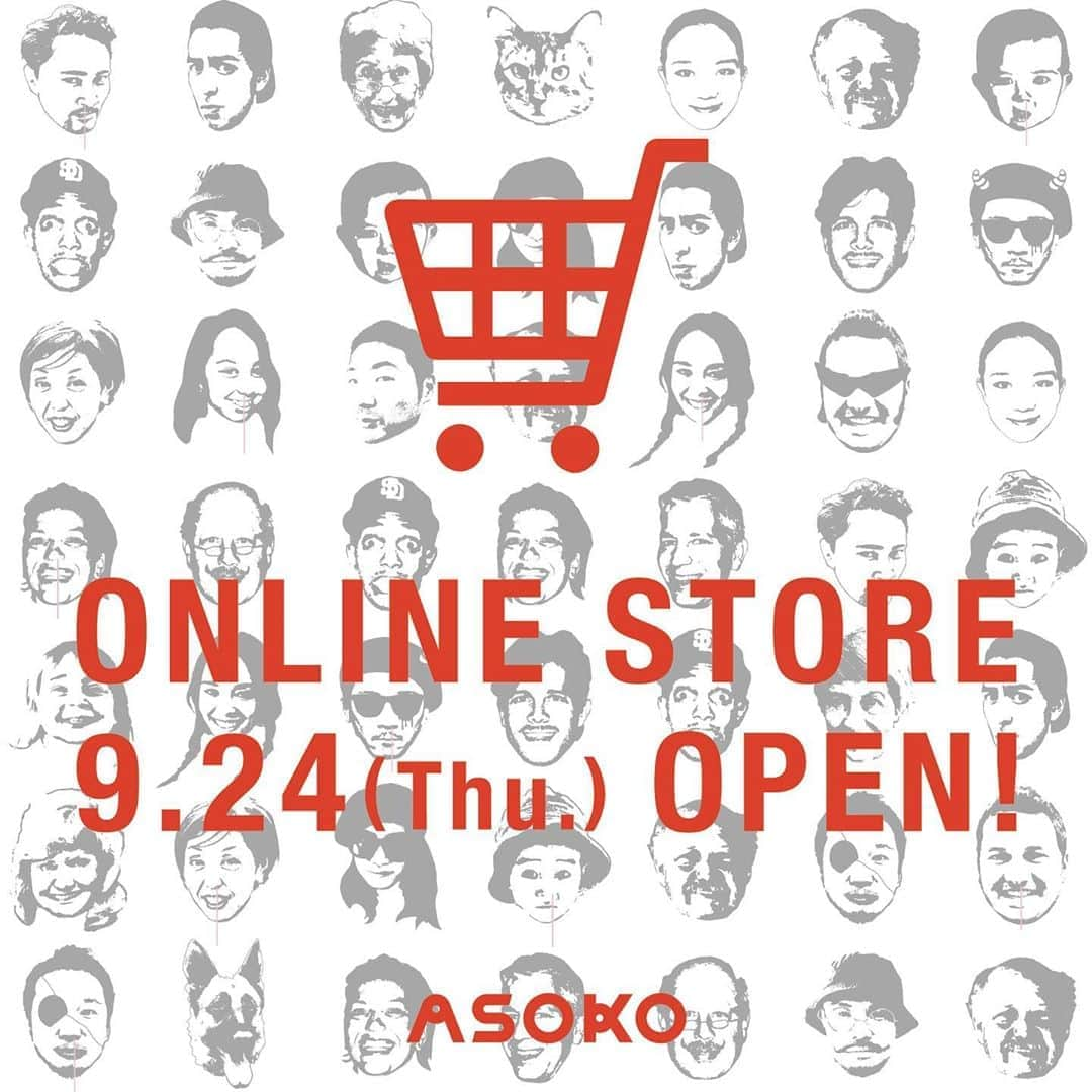 ASOKO ZAKKA STOREさんのインスタグラム写真 - (ASOKO ZAKKA STOREInstagram)「【ASOKO公式ONLINE STORE OPEN!!】﻿ ﻿ 9月24日（木）よりパルグループ公式通販サイト「PAL CLOSET/パルクローゼット」でONLINE STOREがOPENします。﻿ ﻿ 詳しくは、パルクローゼットをチェック！！﻿ ﻿ ◇パル公式通販サイト「PAL CLOSET／パルクローゼット」 https://www.palcloset.jp/display/article/detail/?acd=information」9月17日 12時38分 - asokojpn