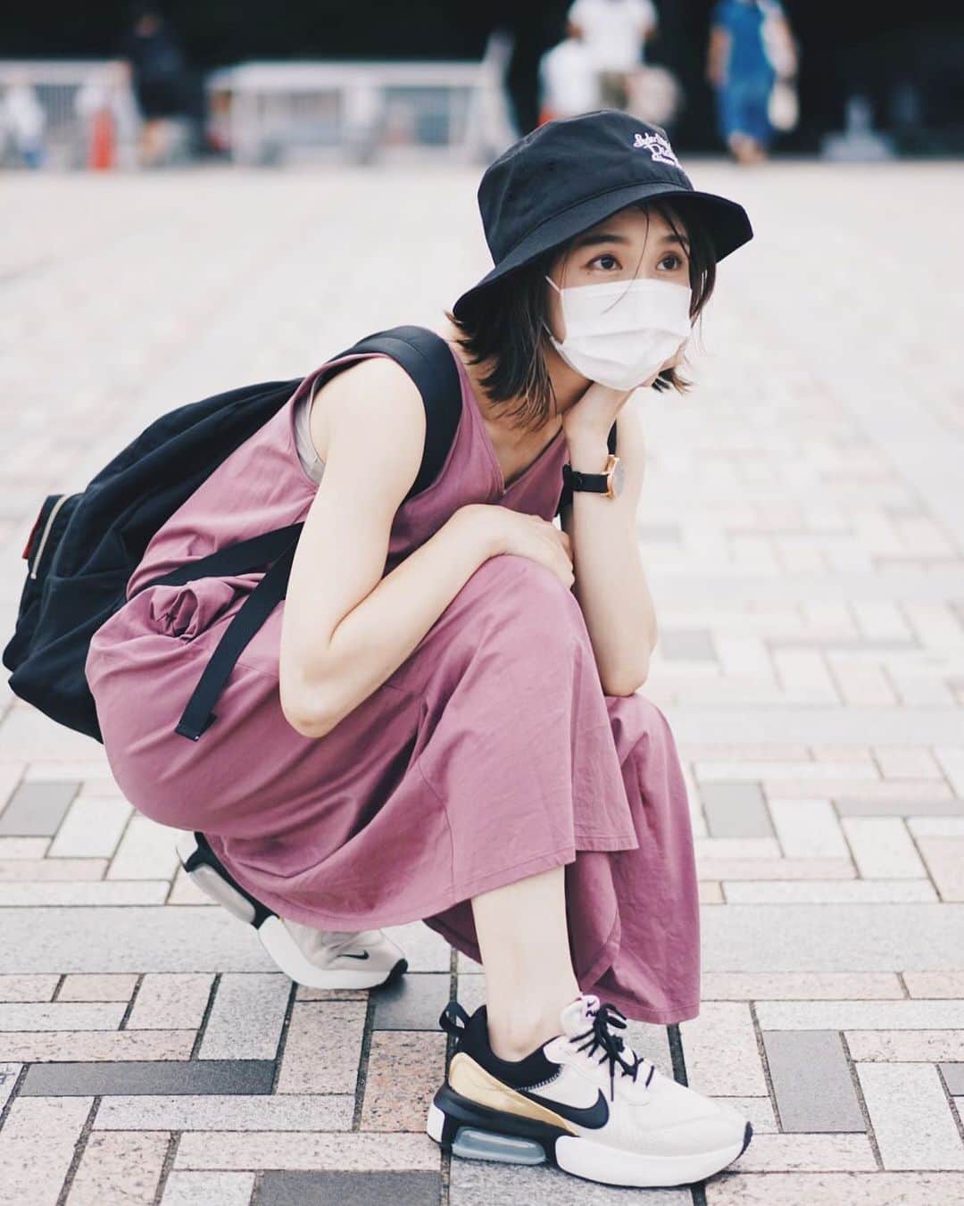 藤田可菜さんのインスタグラム写真 - (藤田可菜Instagram)「#nikeairmax スニーカー好きの夫の影響を受けて スニーカー好きになってきました。 初 #nike の #airmax 👟 歩き易くて脚が軽い。」9月17日 13時48分 - fujikana0219