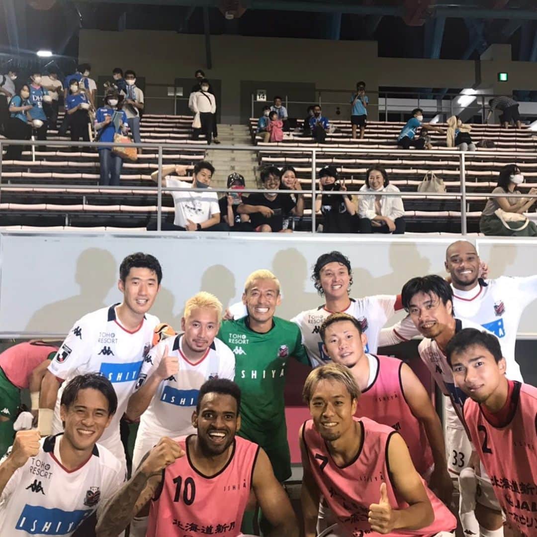 のインスタグラム：「勝利！  継続は力なり👍  ロペ、よしあきNICE GOAL⚽️」