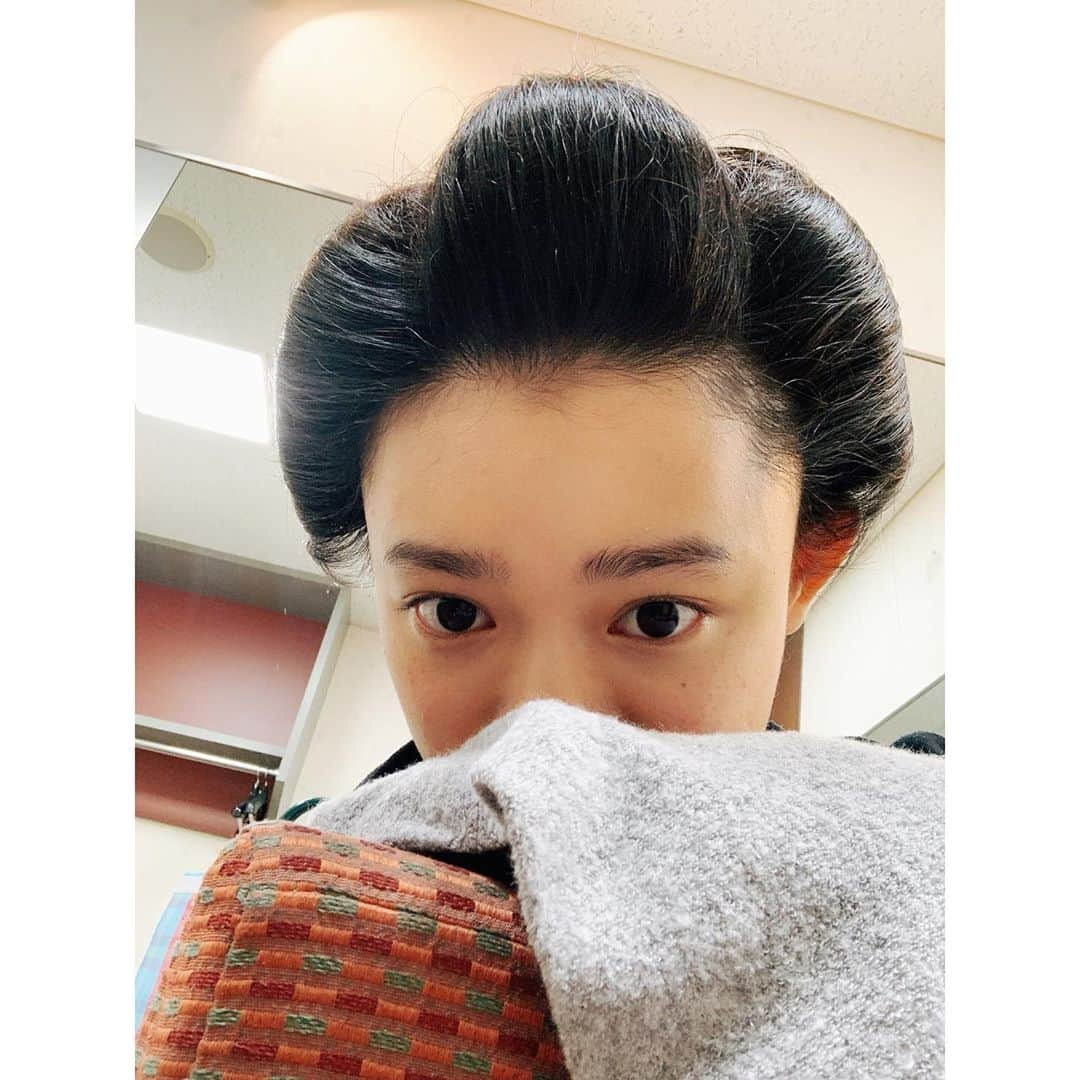 杉咲花のインスタグラム：「千代、こんな感じです👘 １１月３０日から放送になります。 どうぞお楽しみに。 #おちょやん」