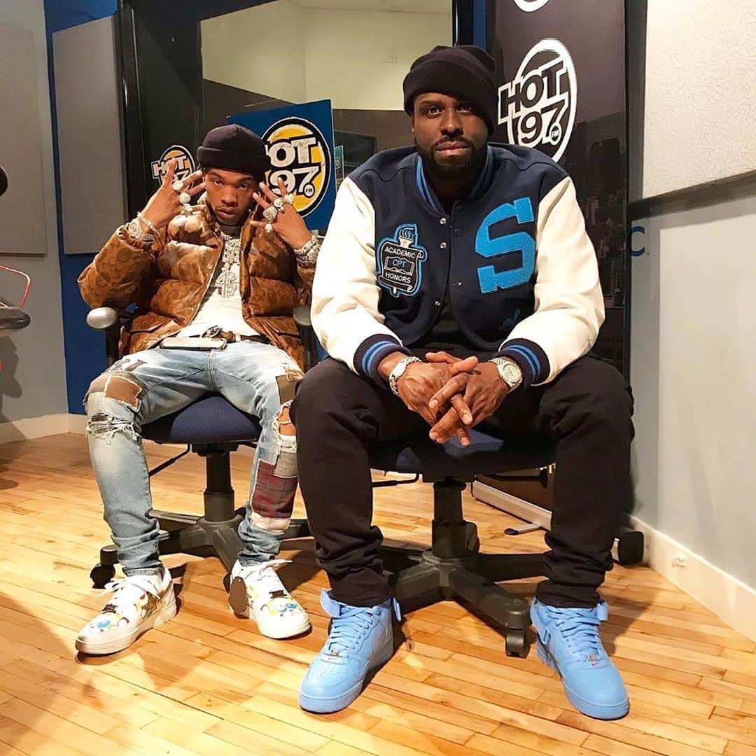 ファンクマスター・フレックスのインスタグラム：「Oh yeah! Something just popped up in my inbox! @funkflex x @lilbaby_1 I’m almost done! Finishing up 3 more joints then I’m done! WHO ELSE SHOULD I PUT ON MY PROJECT? :FUNKFLEXSESSIONS」