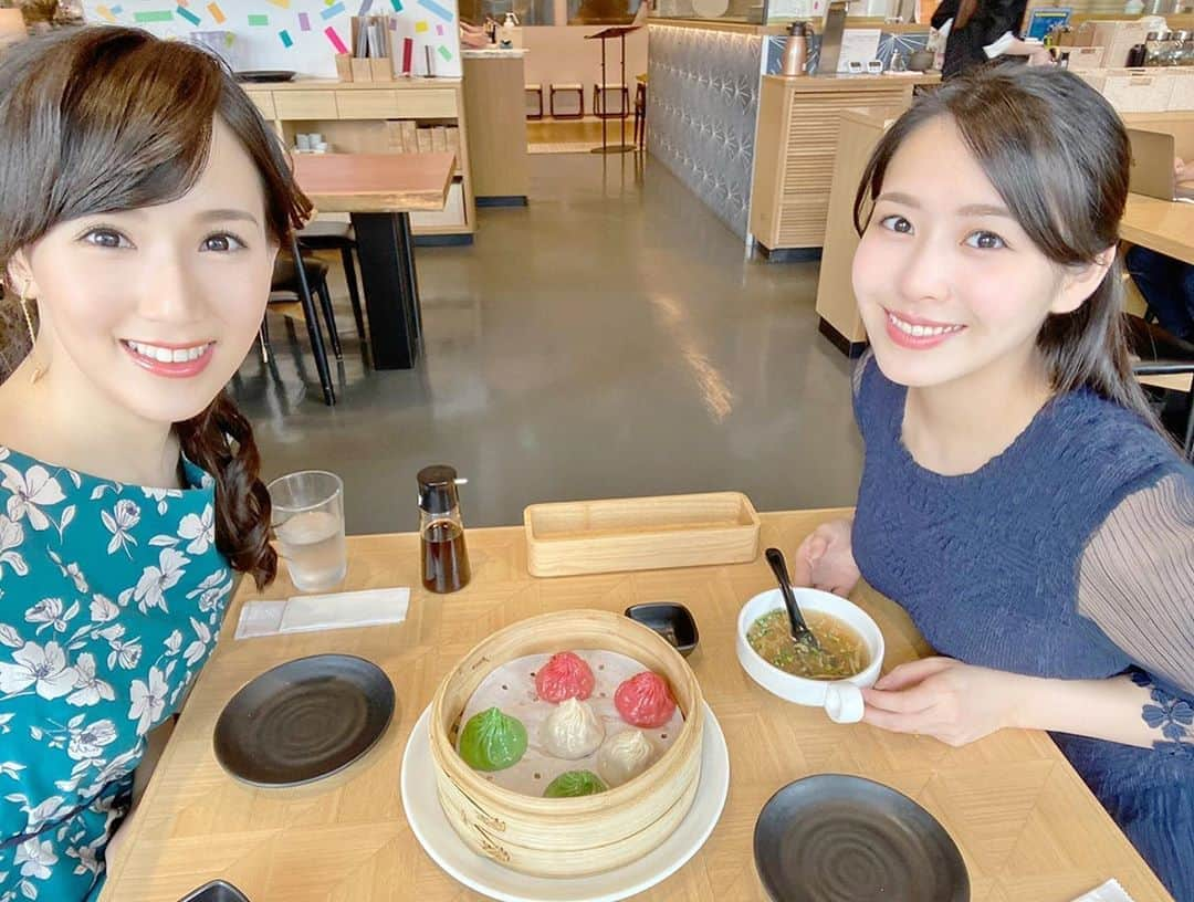 玉木碧さんのインスタグラム写真 - (玉木碧Instagram)「まりえさんと飲茶💕 カラフル小籠包美味しかった😍  ぼちぼち会える人増えてきて嬉しい🥰  #セントフォース　#女子会　#飲茶　#中華　#谷中麻里衣 さん　#先輩だけど #親友 #玉木碧」9月17日 15時00分 - tamaki_aoi.official