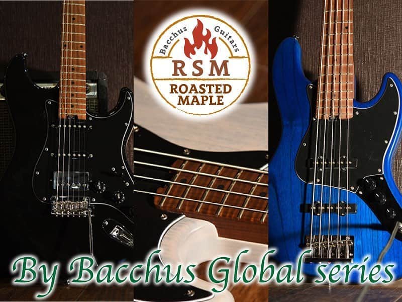 Deviserさんのインスタグラム写真 - (DeviserInstagram)「【Bacchus globalシリーズのロースデッドメイプルモデルいよいよ発売！！】  さあさあ！ ついに今週末より、いよいよBacchus GlobalシリーズのRSMモデルも順次出荷となります！  Bacchus Globalシリーズのローステッドモデルのエレキギター「BSH-750/RSM」と、エレキベース4弦「WL4-ASH/RSM」、5弦「WL5-ASH/RSM」です！  詳細につきましては下記リンクより特設サイトをご覧下さい！  https://www.deviser.co.jp/feature/rsm-specialpege  #ディバイザー #Bacchus #ロースデッドメイプル #エレキギター #ベース」9月17日 16時10分 - deviser2016
