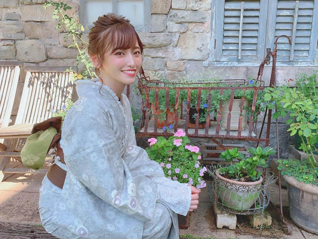 引地裕美さんのインスタグラム写真 - (引地裕美Instagram)「淡い色の着物にレースをたくさんつけて レトロ着物に👘🎞🤎🤎  #kimono #yukata #japan #kamakura #レトロ  #引地裕美 #モデル #rq #レースクイーン  #얼스타그램 #照片 #粉我  #패션스타그램 #데일리코디 #패션 #时装  #レトロ着物 #vasara #vasarakimono」9月17日 16時16分 - yuumihikichi