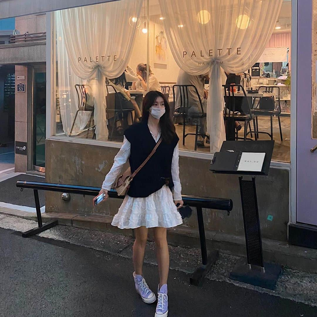 COCO さんのインスタグラム写真 - (COCO Instagram)「💜 #협찬 matching with the restaurant🙊 오믈렛 목고싶을때 찾아가는 빠레뜨한남🙆🏻‍♀️ . . #가로수길맛집 #석촌호수맛집 #빠레뜨한남 #세종시맛집 #서면맛집 #송도맛집 #안양맛집 #배곧맛집 #동탄맛집」9月17日 17時14分 - rilaccoco