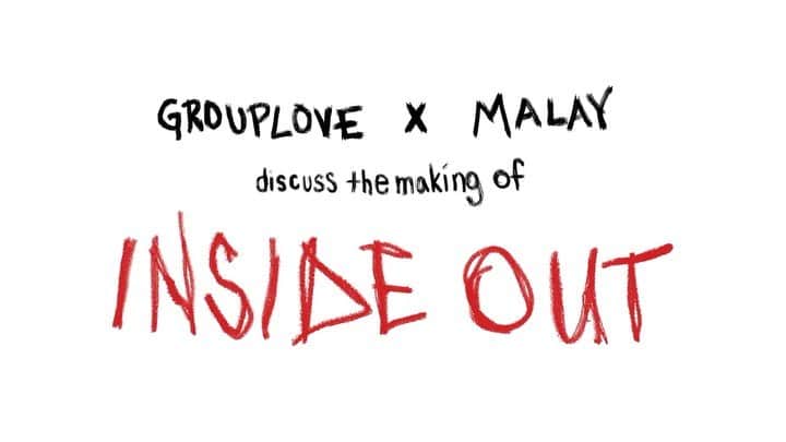 グループラブのインスタグラム：「re-connected with the legend @malayho to discuss the process of “inside out”. amazing memories. link in story ❤️❤️❤️」