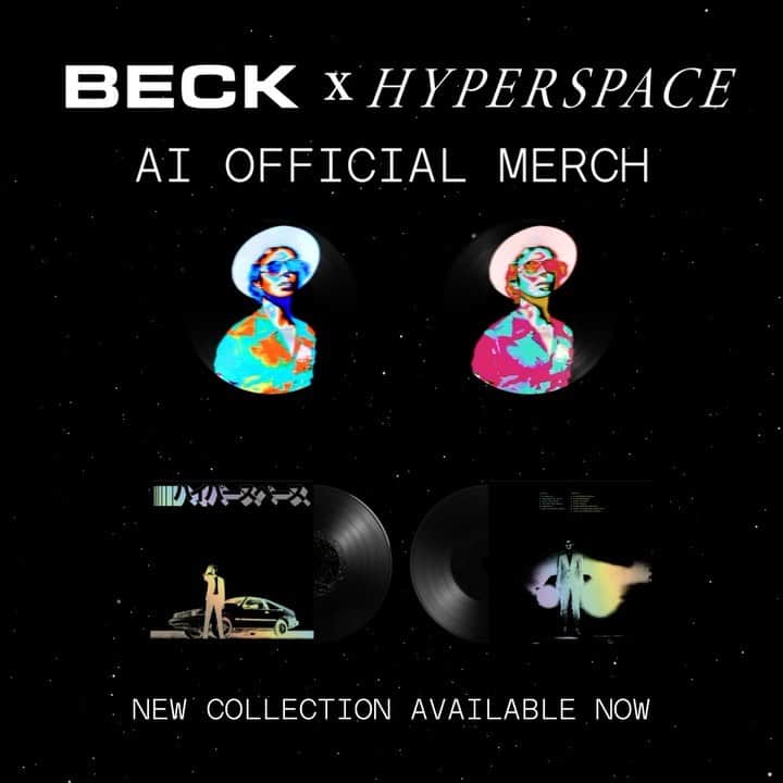 Beckのインスタグラム：「#Hyperspace2020 Limited Edition Merch won't last forever. Grab your AI Official Merch now at link in bio before it's too late. @pharrell」