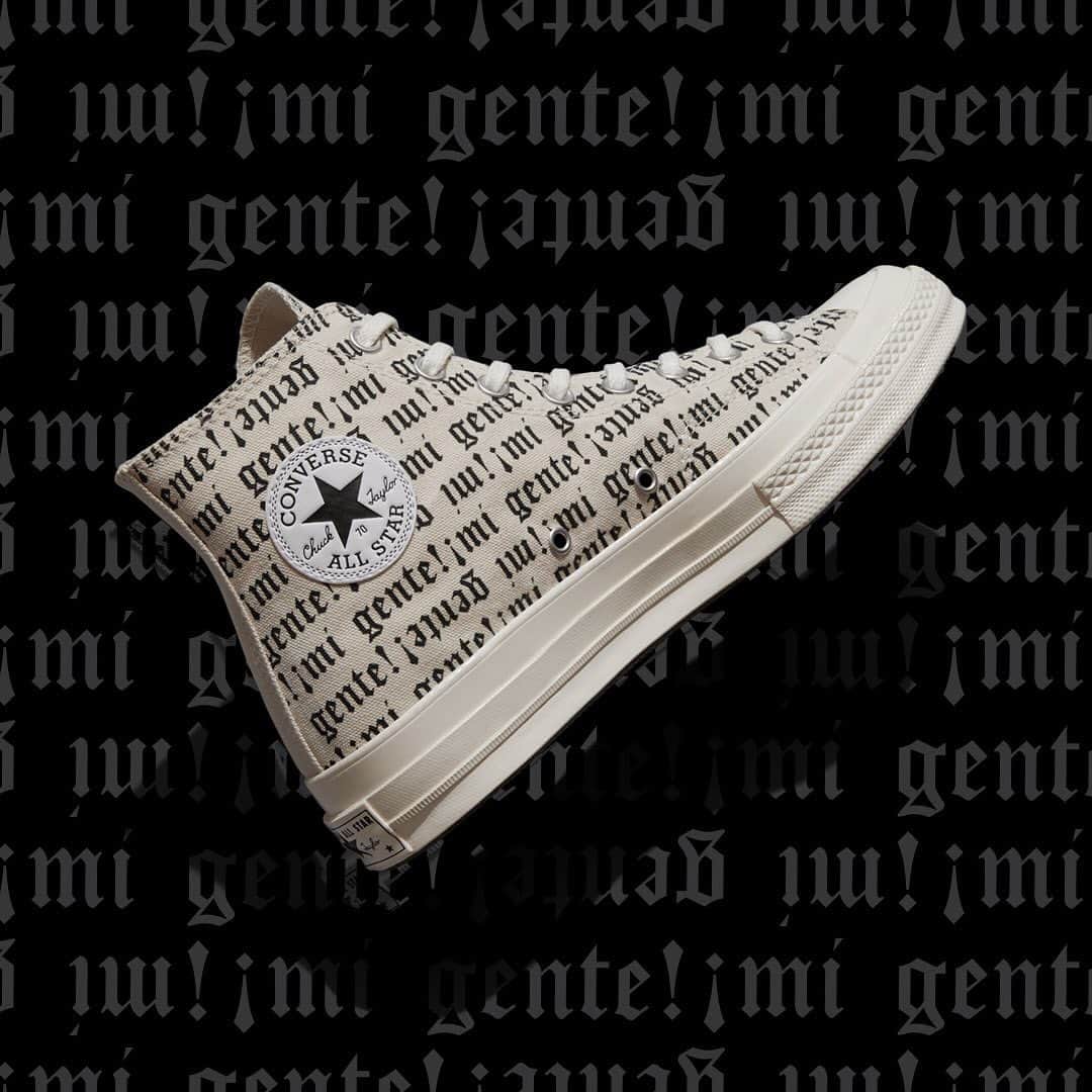 converseさんのインスタグラム写真 - (converseInstagram)「The ‘¡Mi Gente!’ capsule was born from the passion of three Latina Converse designers, who wanted to shed light on their heritage through the canvas of the Chuck Taylor.⁣ ⁣ Every product highlights a different story of women who moved the culture forward. Like the Bomba dancers of Puerto Rico, the Mirabal Sisters who in the fight of their lives became symbols of both democratic and feminist resistance, and the women celebrating Mexican American heritage unapologetically.⁣ ⁣ In line with the collection, Converse is proud to partner with organizations—Boyle Heights Arts Conservatory (BHAC), Homeboy Industries, Las Fotos Project and ZUMIX—in Boston and Los Angeles, with a particular focus on creativity and civic leadership.⁣ ⁣ The collection is available now on Converse.com.」9月18日 3時51分 - converse