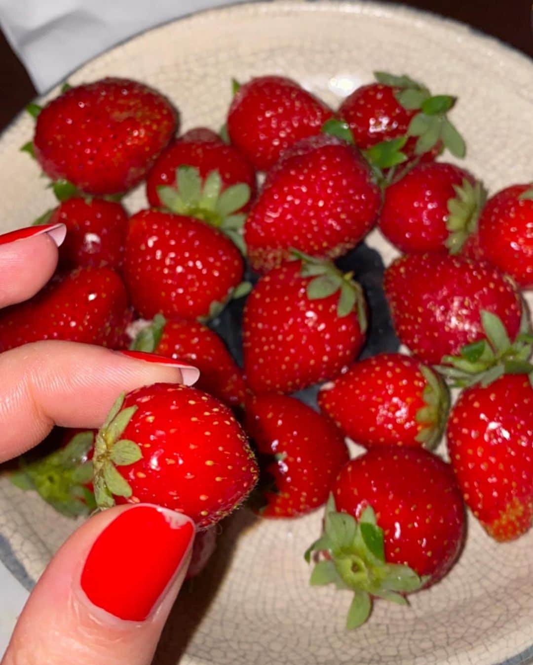 リリー・ローズのインスタグラム：「🍓🍓💦」