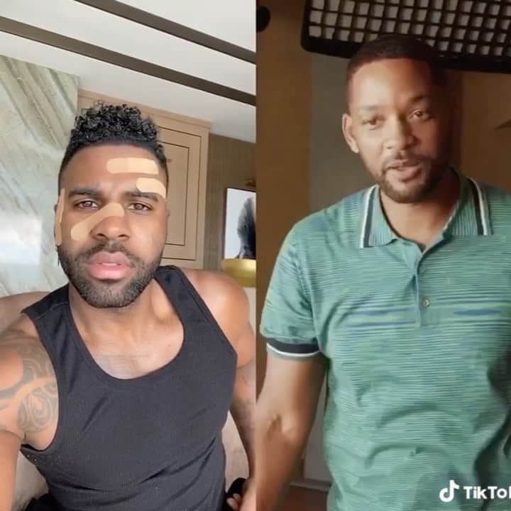 ジェイソン・デルーロのインスタグラム：「Don’t meet your heroes, they’ll try & kill you @willsmith」