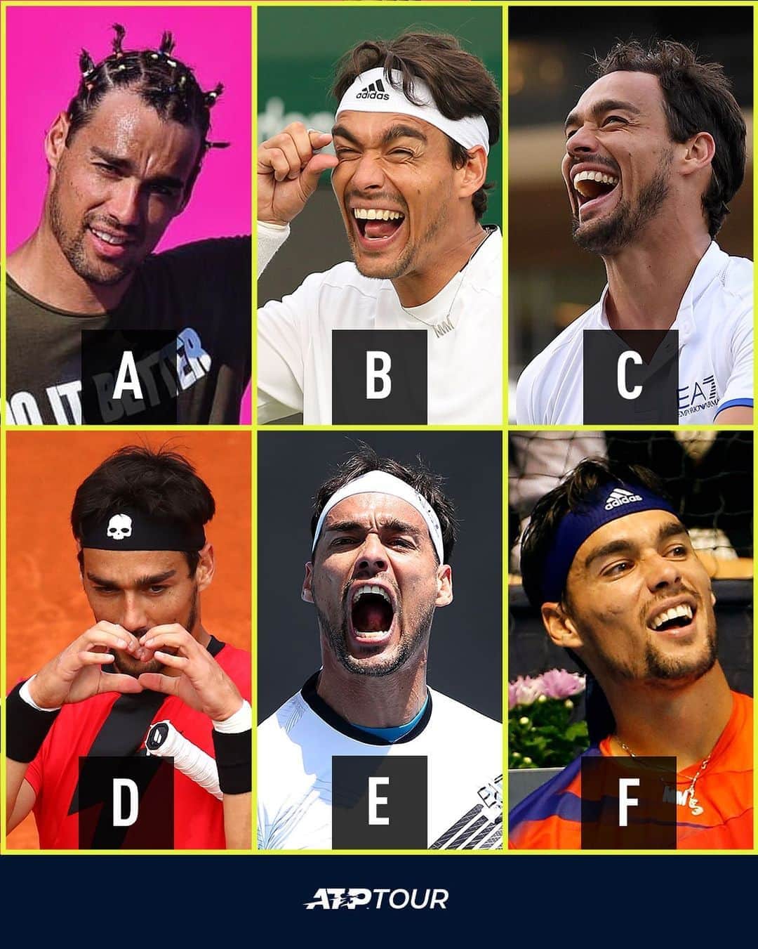 ATP World Tourさんのインスタグラム写真 - (ATP World TourInstagram)「Which @fabiofogna is your vibe? 😂」9月17日 19時41分 - atptour