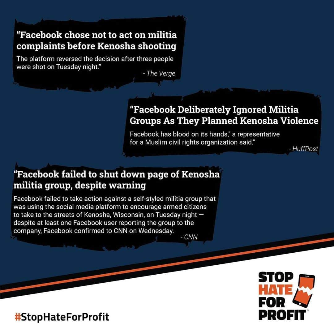 エイミー・シューマーさんのインスタグラム写真 - (エイミー・シューマーInstagram)「#stophateforprofit Facebook=zuckerberg we hold you responsible for the violence and hate you are promoting. Maybe do better so you can look your children in the eye.」9月17日 19時58分 - amyschumer