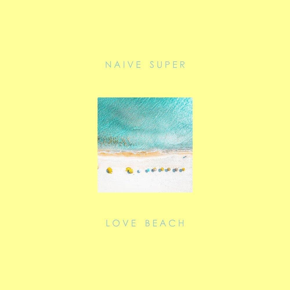 ニコラのインスタグラム：「歌ってます😉是非聴いて下さい😊  80’〜90’sの音楽から強い影響を受けたシンセポップ・サウンドを連続デジタル・リリースしている「Naive Super」の新曲。極上のライトメロウなバレアリック・シンセポップ「Love Beach」  https://ssm.lnk.to/lovebeach  #黄色ジャケットの！ #naivesuper #lovebeach #thankyou」