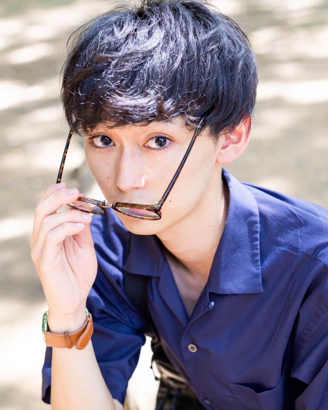 のインスタグラム：「. メガネ男子👓 . model: @mr_keioygm20_3  . #ミスター慶應理工 #ミスター慶應 #ミスターコン #めがね男子 #めがね」