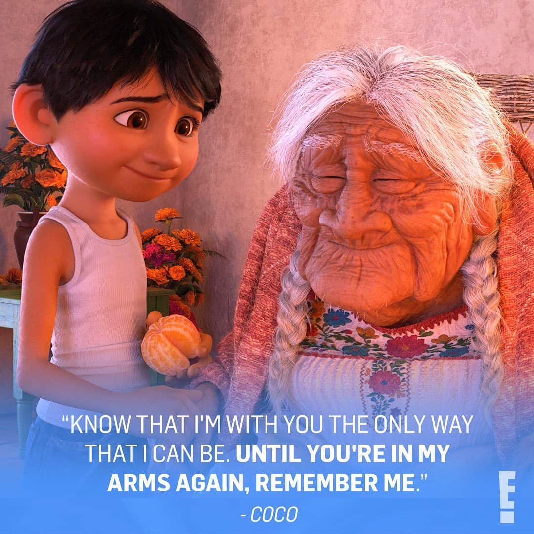 E! Onlineさんのインスタグラム写真 - (E! OnlineInstagram)「Never forget how much your family loves you. ❤️ #HispanicHeritageMonth (📷: Disney/Pixar)」9月17日 21時48分 - enews