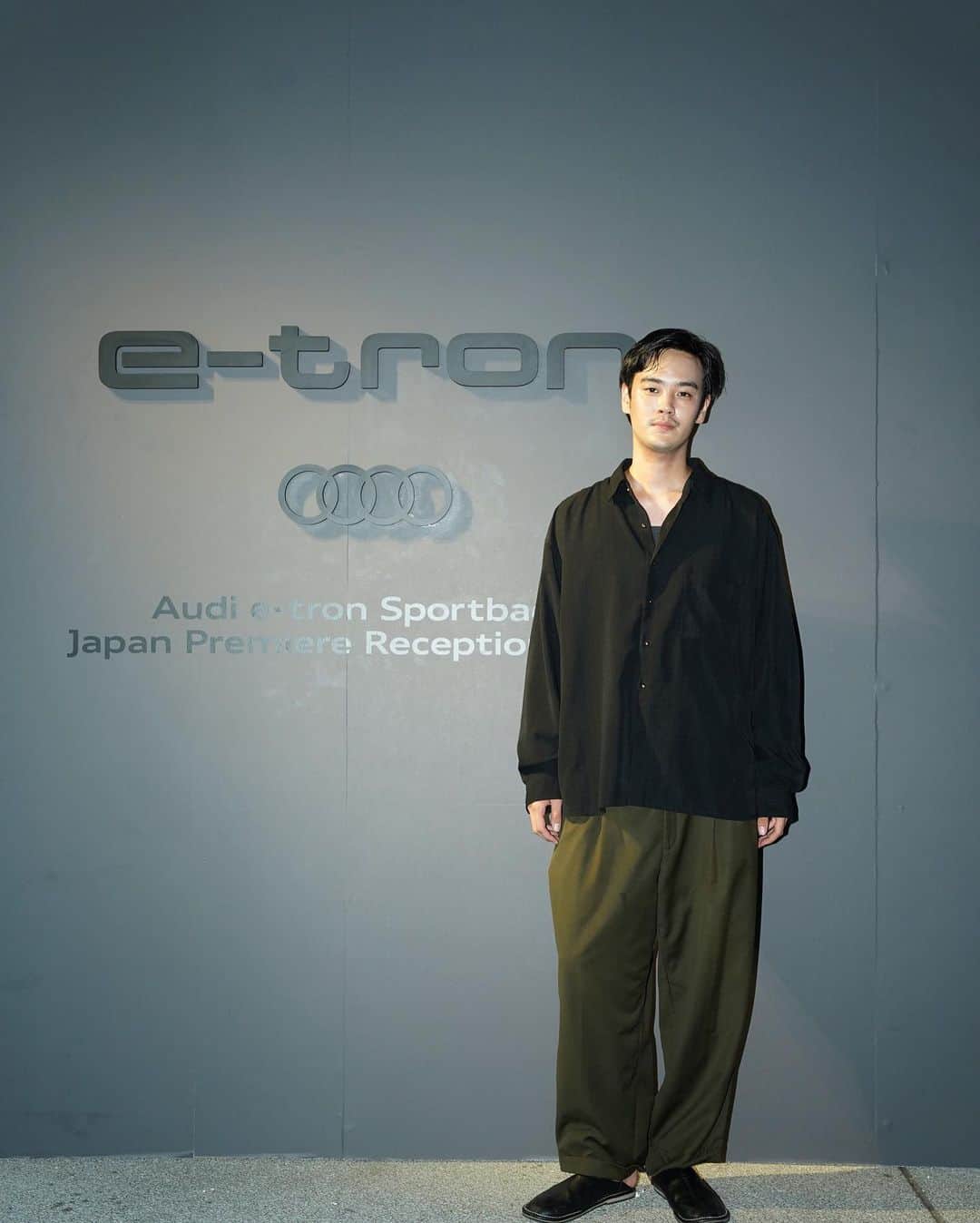 遠藤史也のインスタグラム：「トランスポーター観てから、audi大好き。  #Audietron #etron #世界を前へ」
