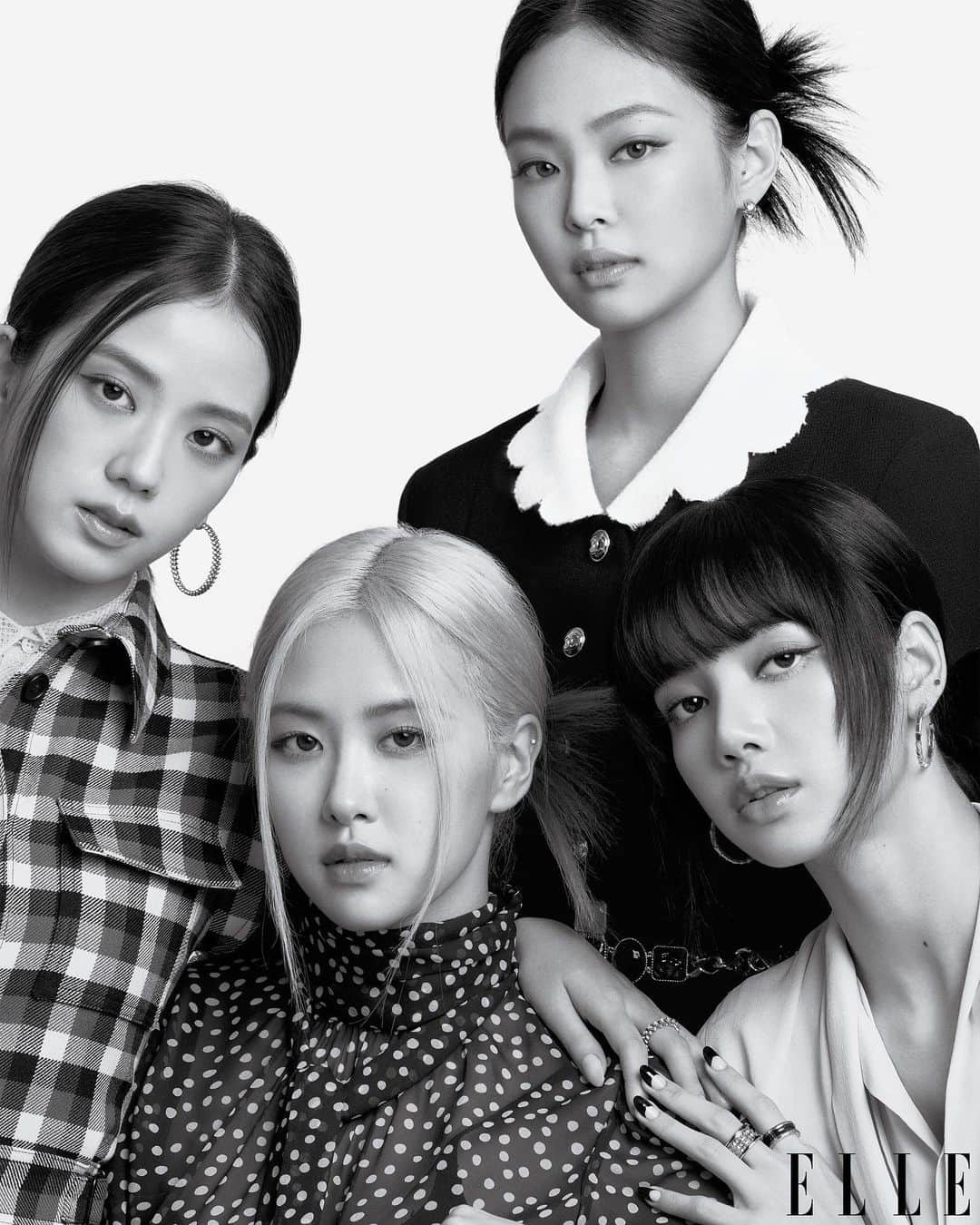 ELLE Magazineさんのインスタグラム写真 - (ELLE MagazineInstagram)「On their group dynamic: “We all lived together since the beginning,” Jennie (@jennierubyjane) says. “After our training time was over, we’d go home together and order food, talk about how scary the teachers were, how the work was too much. And just like how kids at school become friends, we just got along. It was very easy—we didn’t really have to try.” For the full cover story, see link in bio. #BLACKPINKxELLE   ELLE October 2020:⁣⁣⁣⁣ Editor-in-Chief: @Ninagarcia⁣⁣⁣⁣ Talent: @blackpinkofficial⁣⁣⁣⁣ @roses_are_rosie @jennierubyjane @sooyaaa__ @lalalalisa_m ⁣⁣⁣⁣ Photographer: @kimheejune⁣⁣⁣⁣ Fashion Direction: @charlesvarenne⁣⁣⁣⁣ Stylist: @meenmeenmeen_⁣⁣⁣⁣ Writer: @mariasherm⁣⁣⁣⁣ Entertainment Director: @jenweisel⁣⁣⁣⁣ Hair: @iseonyeong1118 @agency_garten Makeup: @iammaeng⁣⁣⁣⁣ Manicure: @nail_unistella⁣⁣⁣⁣ Set Design: Seo Yun Choi⁣ @set__darak Production: Lee Kyung Kim⁣ @blcreativehouse On Set Coordinator: Hee Young Park」9月17日 22時19分 - elleusa
