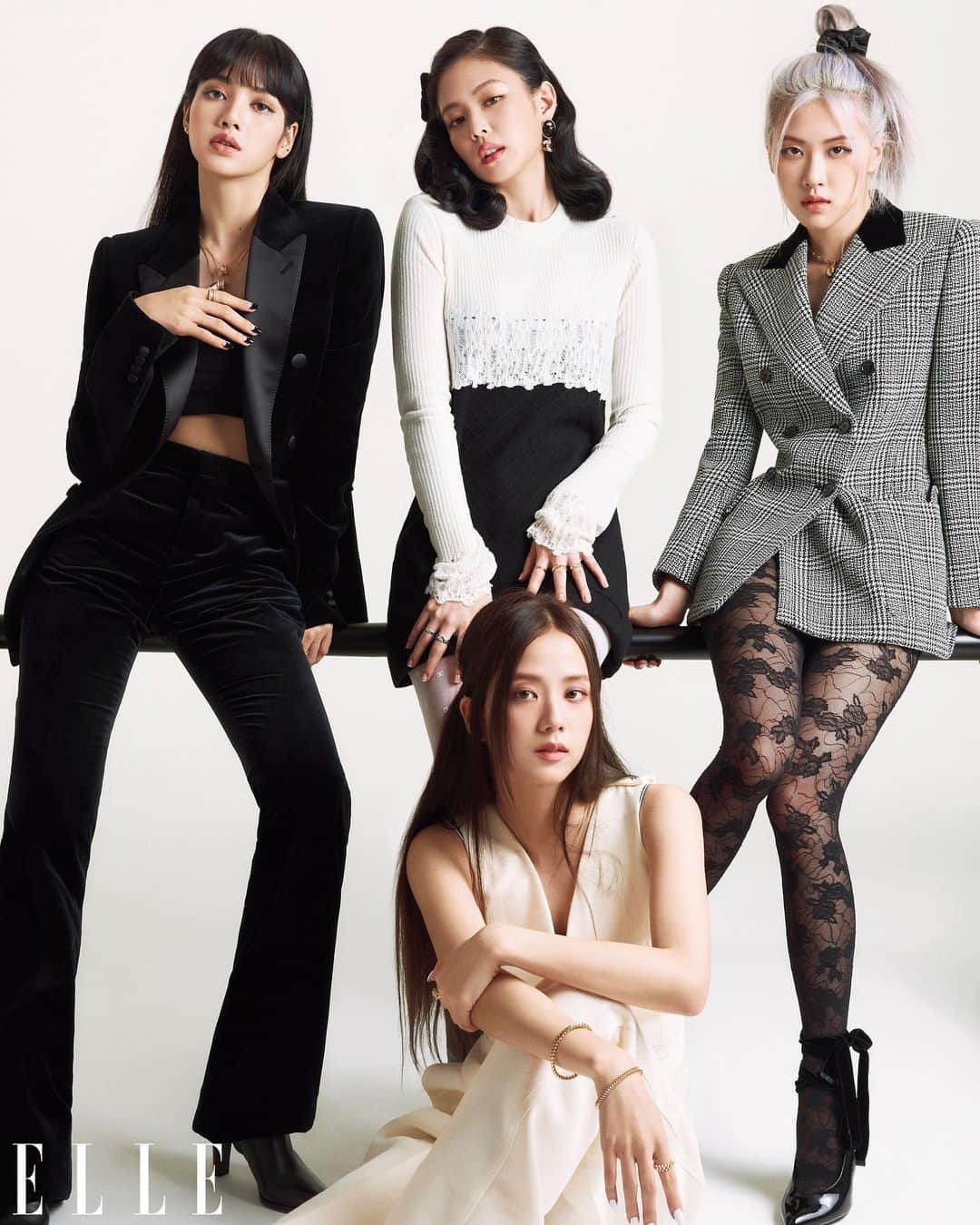 ELLE Magazineさんのインスタグラム写真 - (ELLE MagazineInstagram)「On their group dynamic: “We all lived together since the beginning,” Jennie (@jennierubyjane) says. “After our training time was over, we’d go home together and order food, talk about how scary the teachers were, how the work was too much. And just like how kids at school become friends, we just got along. It was very easy—we didn’t really have to try.” For the full cover story, see link in bio. #BLACKPINKxELLE   ELLE October 2020:⁣⁣⁣⁣ Editor-in-Chief: @Ninagarcia⁣⁣⁣⁣ Talent: @blackpinkofficial⁣⁣⁣⁣ @roses_are_rosie @jennierubyjane @sooyaaa__ @lalalalisa_m ⁣⁣⁣⁣ Photographer: @kimheejune⁣⁣⁣⁣ Fashion Direction: @charlesvarenne⁣⁣⁣⁣ Stylist: @meenmeenmeen_⁣⁣⁣⁣ Writer: @mariasherm⁣⁣⁣⁣ Entertainment Director: @jenweisel⁣⁣⁣⁣ Hair: @iseonyeong1118 @agency_garten Makeup: @iammaeng⁣⁣⁣⁣ Manicure: @nail_unistella⁣⁣⁣⁣ Set Design: Seo Yun Choi⁣ @set__darak Production: Lee Kyung Kim⁣ @blcreativehouse On Set Coordinator: Hee Young Park」9月17日 22時19分 - elleusa