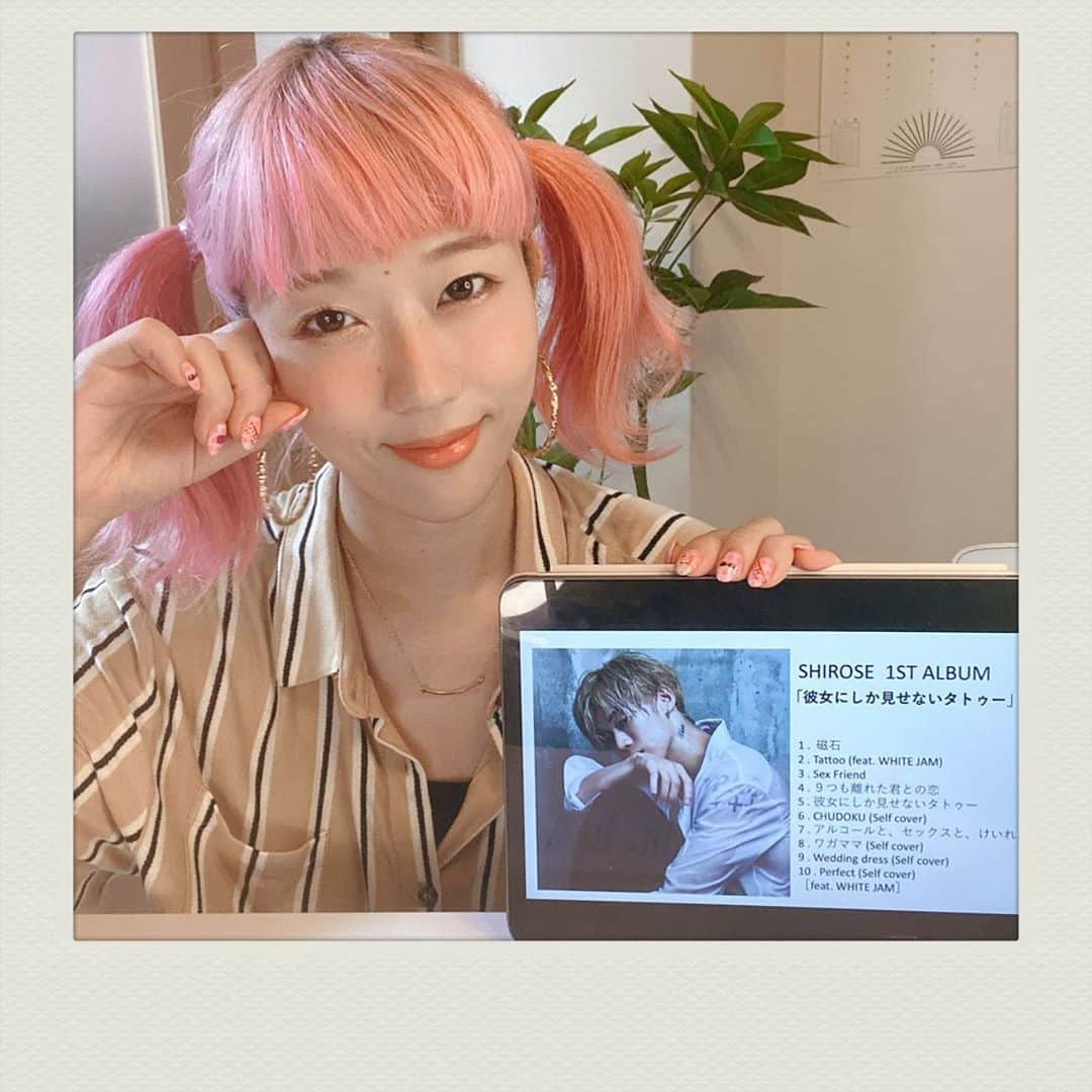 NIKKI さんのインスタグラム写真 - (NIKKI Instagram)「インスタライブ、ご視聴ありがとうございました👋🏻 ﻿ SHIROSE 1st Album﻿ 「彼女にしか見せないタトゥー」を﻿ NIKKIの目線から解説しましたよっ﻿ ﻿ アーカイブはIGTVにて﻿ ﻿ 何故かラストは"貞子"だらけになりましたが﻿ さて、もう一度聞きますからね？😒﻿ ﻿ "WHITE JAMにハロウィンでして欲しい仮装は？"﻿ ﻿ 貞子貞子言うてたら、ほんとに貞子になるからね？😒﻿ 知らないよ？ん？😒﻿」9月17日 22時25分 - wjf_nikki