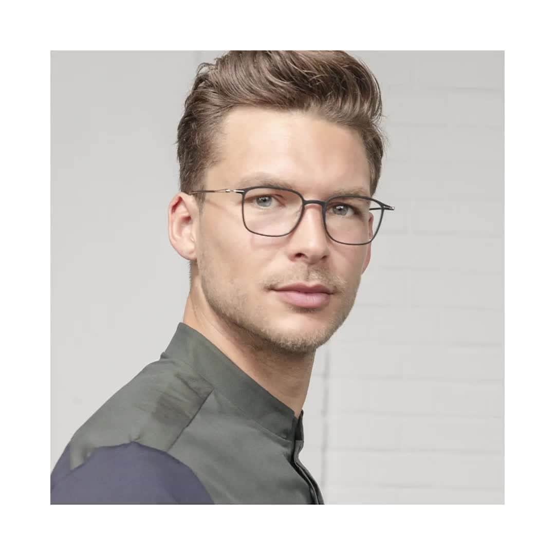 のインスタグラム：「With straight angular lines and softened corners, the Lite Spirit collection reinterprets optic’s most popular shapes with a contemporary twist for today. Featuring: Lite Spirit 2926⁠ .⁠ .⁠ .⁠ #silhouetteeyewear #tryitwearitloveit #eyeweardesign #luxuryeyewear #fashioneyewear #opticalframes」