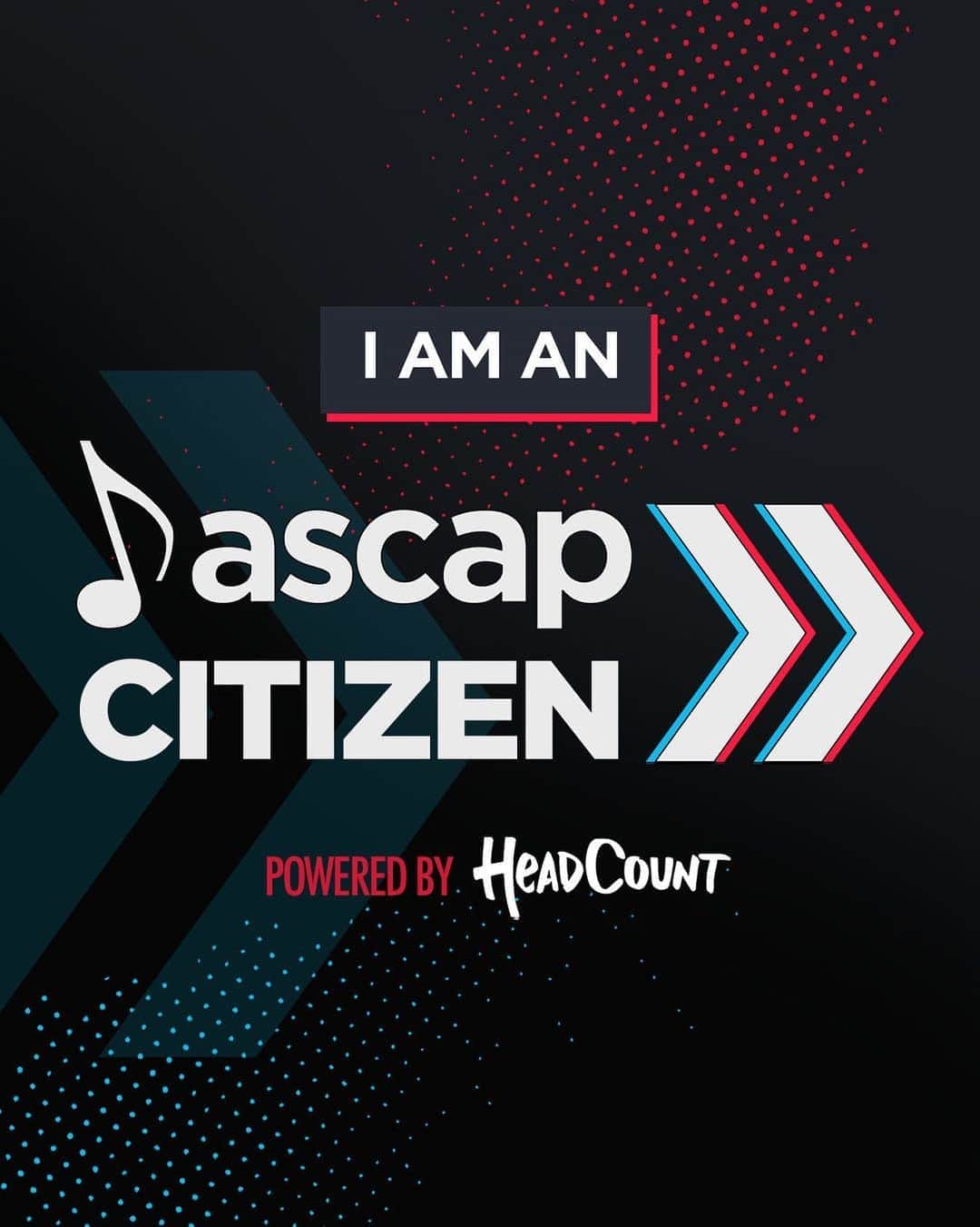 ASCAPさんのインスタグラム写真 - (ASCAPInstagram)「Your music can change the world. And so can your vote. We’ve teamed up with @headcountorg to make sure your voice is heard in the 2020 election. As music creators, from all walks of life, it’s time to embrace our role as #ASCAP Citizens. Join us next week as we celebrate #NationalVoterRegistrationDay, featuring inspiring content from ASCAP members from @avenuebeat @jermainedupri @officialgogos @takingbacksunday & more. Link in bio to get involved & register to vote #ASCAPCitizen」9月18日 0時13分 - ascap