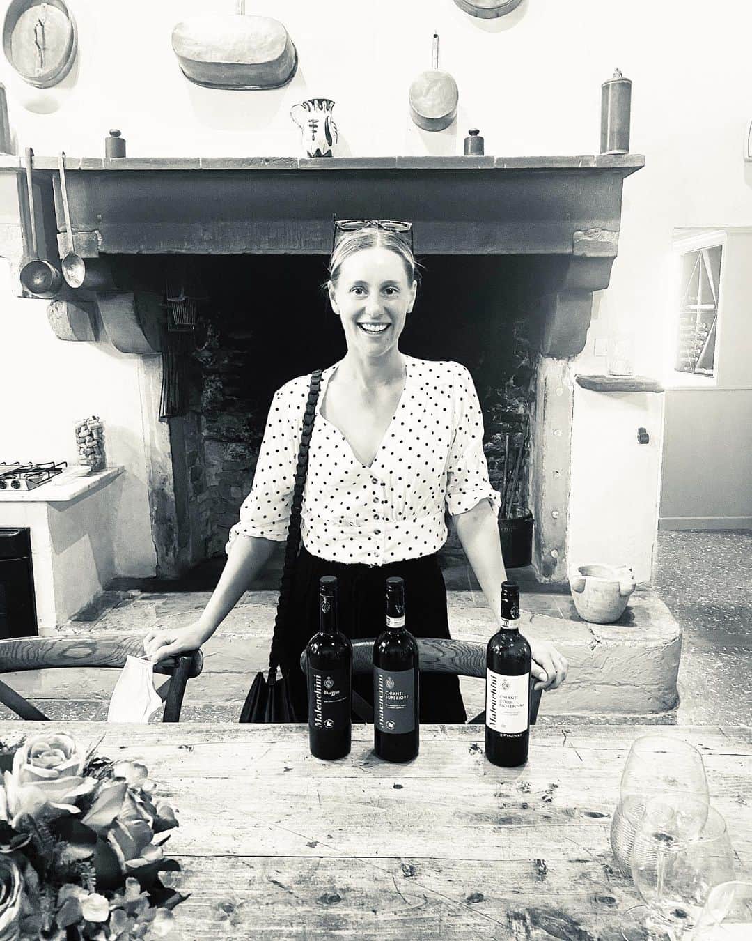 アリソン・リスクのインスタグラム：「Firenze things🍷」