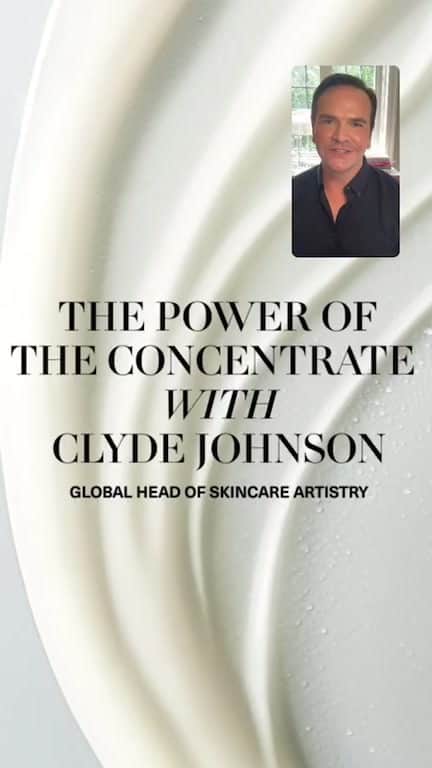 ドゥラメールのインスタグラム：「Your questions, answered by Global Head of Skincare Artistry, Clyde Johnson. Learn what makes NEW #TheConcentrate a cult-favorite, newly advanced.」