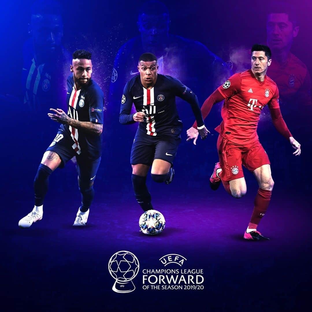 UEFAチャンピオンズリーグさんのインスタグラム写真 - (UEFAチャンピオンズリーグInstagram)「Your 2019/20 Forward of the Season would be _____ 🔹 @_rl9  🔹 @k.mbappe  🔹 @neymarjr    🗓️ #UEFAawards winners announced at the #UCLdraw, 1 October 🏆」9月18日 0時48分 - championsleague