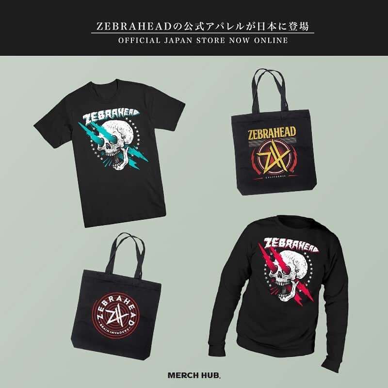 Zebraheadさんのインスタグラム写真 - (ZebraheadInstagram)「新商品！ Zebraheadの公式アパレルが日本に登場！  http://www.merchhub.jp/artist/zebrahead  #Zebrahead #JapanStore #officialgoods”」9月18日 2時16分 - zebraheadofficial