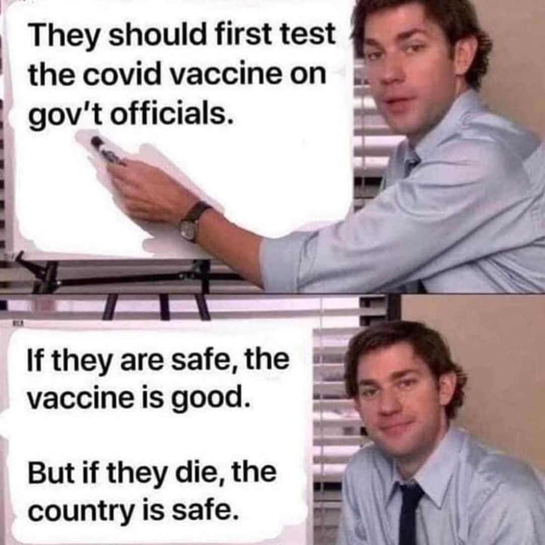 コンスタンス・マリーさんのインスタグラム写真 - (コンスタンス・マリーInstagram)「I am not anti vaccine. I am PRO PROVEN without deadly side effects vaccine. So this kinda makes a lot of sense to me! You know it will be safe if they take it first! 😂  #Repost @ecofriends1 ・・・ Follow us on @ecofriends1 for more Via:@about_environment」9月18日 2時39分 - goconstance