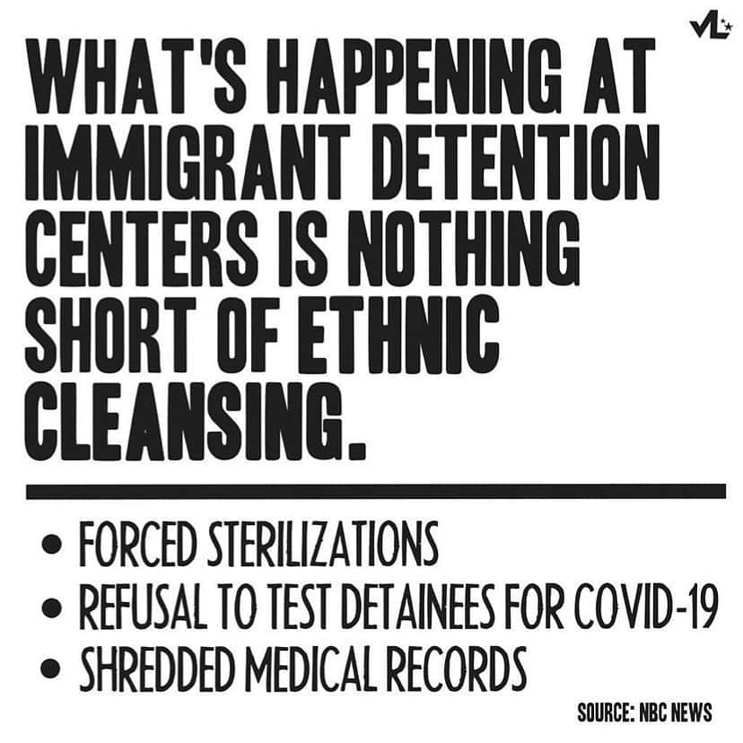 シンシア・マクウィリアムズさんのインスタグラム写真 - (シンシア・マクウィリアムズInstagram)「Repost from @bldpwr • What’s happening at immigrant detention centers is ethnic cleansing.   That’s the reality, the forced sterilizations have been reported in numerous outlets. There’s no arguing with this. Don’t allow your representatives to ignore this, contact them now and demand camps in your city be closed!  . #AbolishICE #FreeThemAll #LetThemGo #ClosetheCamps #Humanity」9月18日 2時50分 - cyncityforever