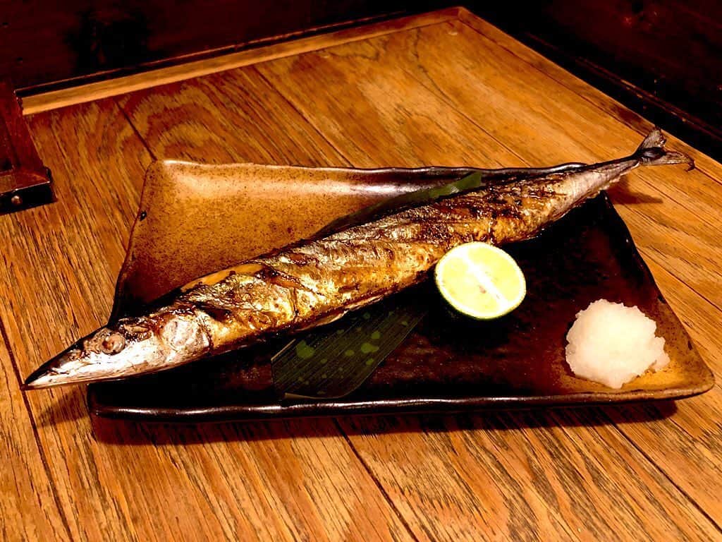帯広さやかのインスタグラム：「子供の頃から1番好きな焼き魚はさんま。 また獲れるようになるかな。 北海道のおっきなホッケも食べたい。すじこほぐしていくらも漬けたい。東京だと倍はします💦気軽には買えない😭」