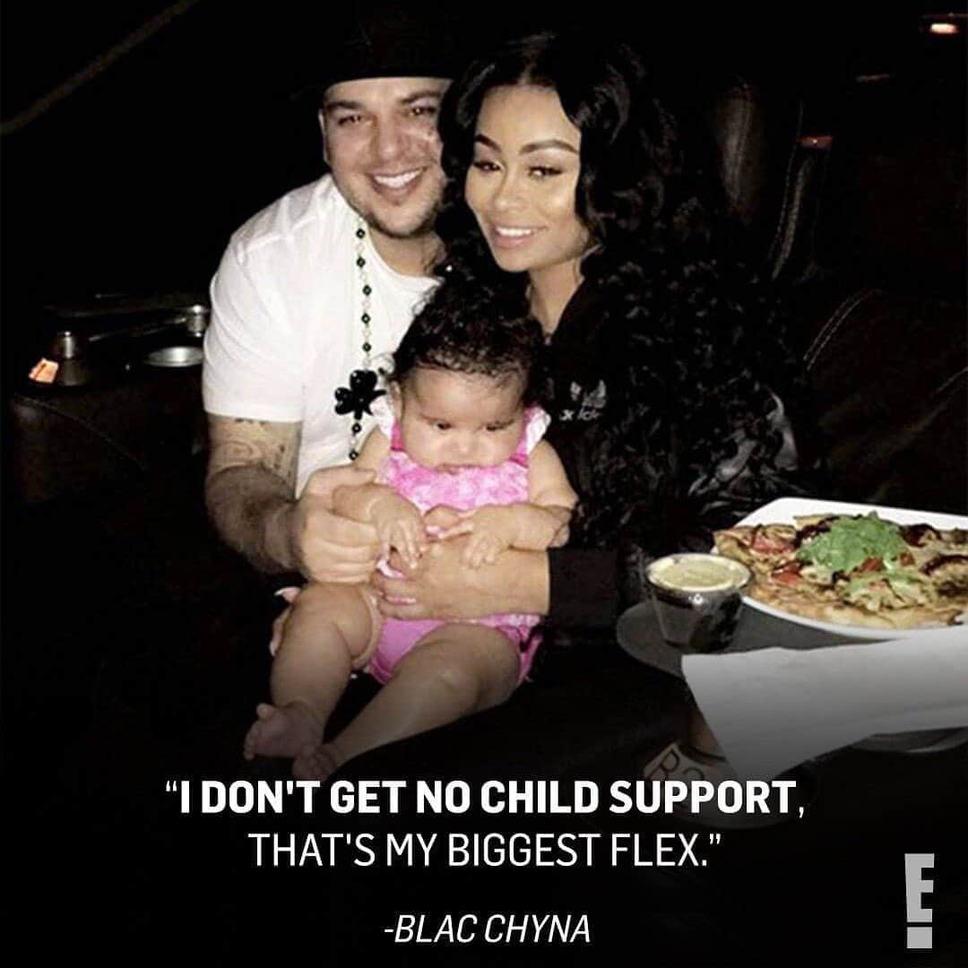 E! Onlineさんのインスタグラム写真 - (E! OnlineInstagram)「Blac Chyna opened up about life as a single mom, and revealed Rob Kardashian hasn't been required to pay child support for their daughter, Dream. The details why are at the link in our bio. (📷: Instagram)」9月18日 3時01分 - enews