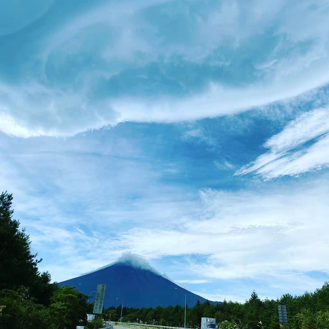 天沼知恵子さんのインスタグラム写真 - (天沼知恵子Instagram)「富士山🗻」9月18日 13時52分 - amanuma_chan.impact_a_body