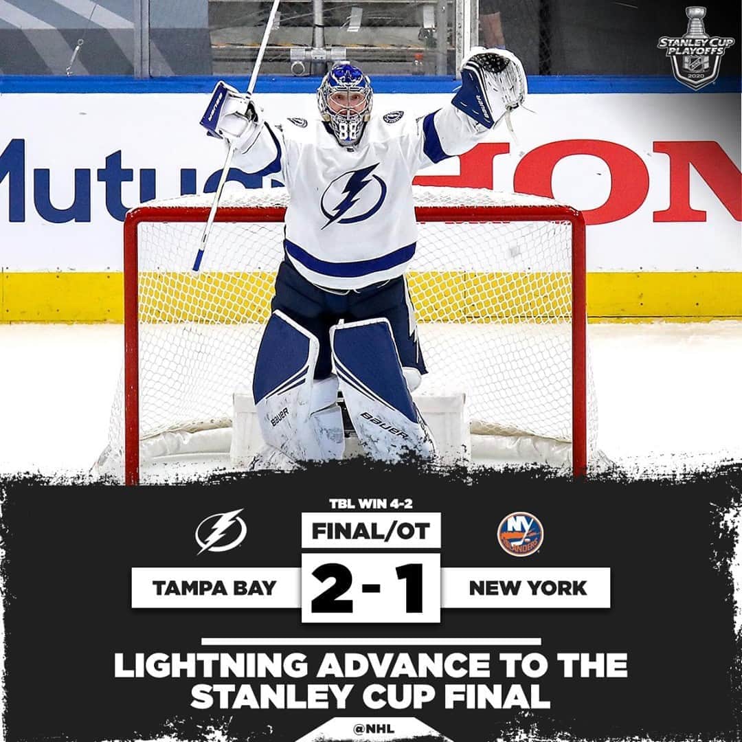 NHLさんのインスタグラム写真 - (NHLInstagram)「The @tblightning are off to the #StanleyCup Final!」9月18日 12時58分 - nhl