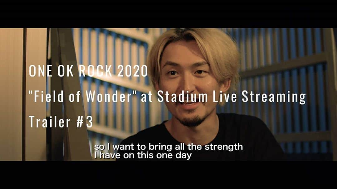 ONE OK ROCKさんのインスタグラム写真 - (ONE OK ROCKInstagram)「Get an insight into Ryota’s current state of mind as the band gear up for “Field of Wonder” 2020.  Preview Trailer #3 https://youtu.be/3HPF-8rmJXg  #FIELDOFWONDER #ONEOKROCK」9月18日 12時58分 - oneokrockofficial