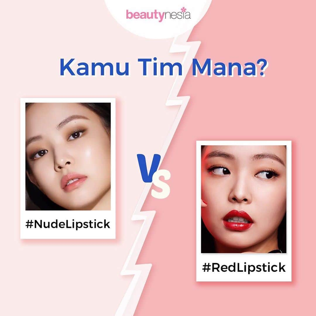 Beauty | Health | Fashionさんのインスタグラム写真 - (Beauty | Health | FashionInstagram)「Lipstick adalah "jurus ninjaku" untuk bisa tampil selalu ON 🤩💄. Siapa yang kaya gini juga ? 😁 Nah kalau disuruh pilih diantara warna merah atau nude, mana nih yang lebih sering kamu gunakan ?⁣⁣ ⁣⁣ Share yuk di komen hihihi ⁣⁣ ⁣⁣ #BeautynesiaID #Beautynesia #LipstickColor #ThisorThat #Lipstick #RedLipstick #NudeLipstick」9月18日 13時21分 - beautynesia.id