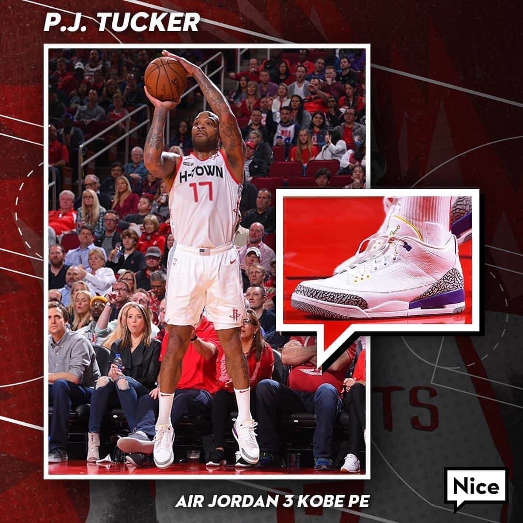 Nice Kicksさんのインスタグラム写真 - (Nice KicksInstagram)「He is the Sneaker King 👑 for a reason. 🔥 Check out the #Top10 kicks #PJTucker wore on-court this season and let us know which 👟 was the best. @nicekickshoops   LINK IN BIO for every pair he wore this year.」9月18日 5時25分 - nicekicks