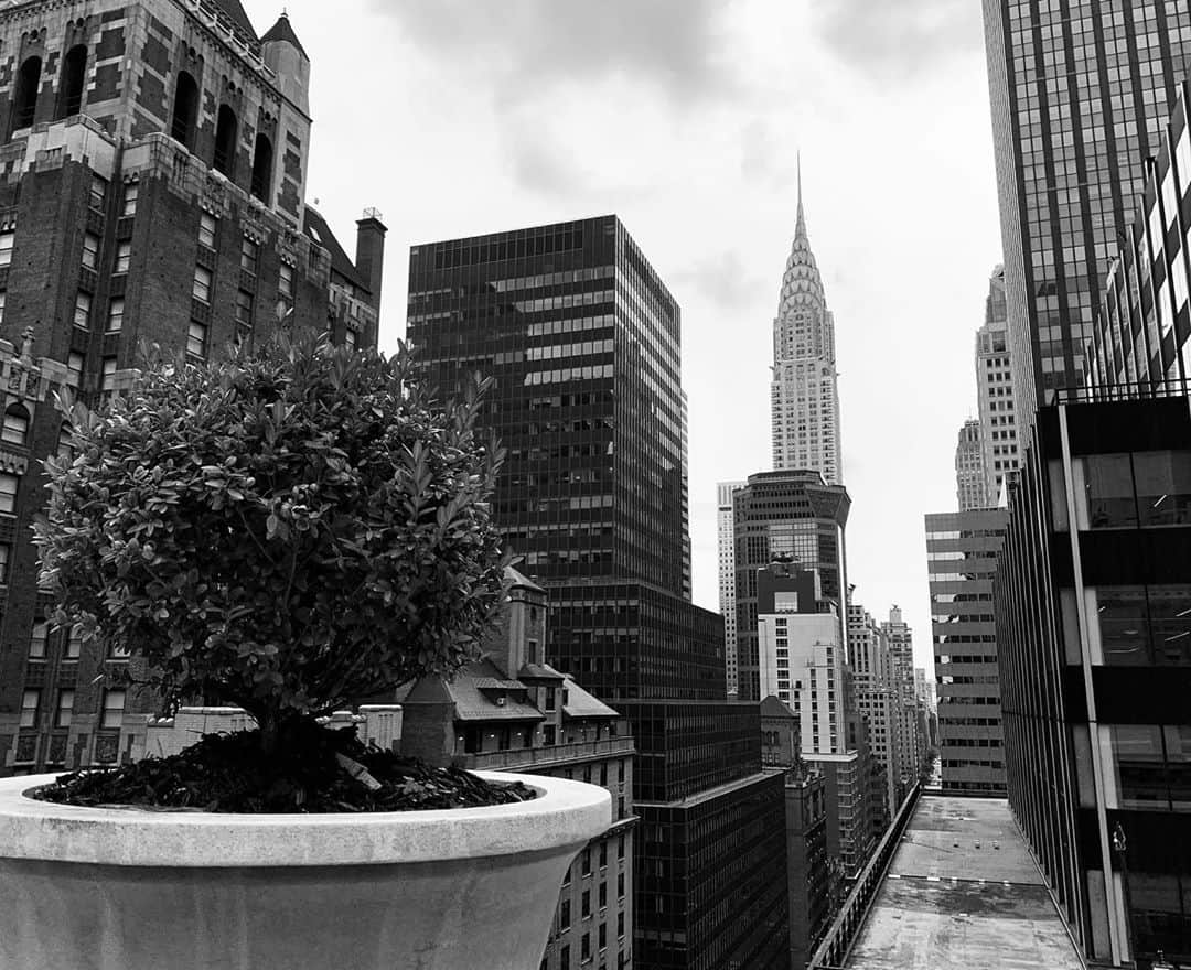 のインスタグラム：「Back to work and scouting NYC. #directorsPOV」