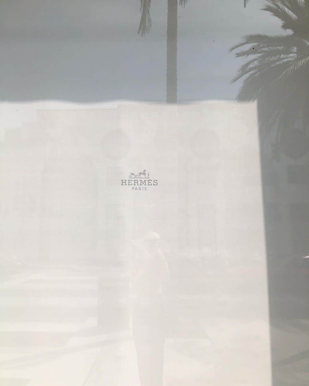 佐々木千絵のインスタグラム：「Hermès &reflection🌴  #LA」