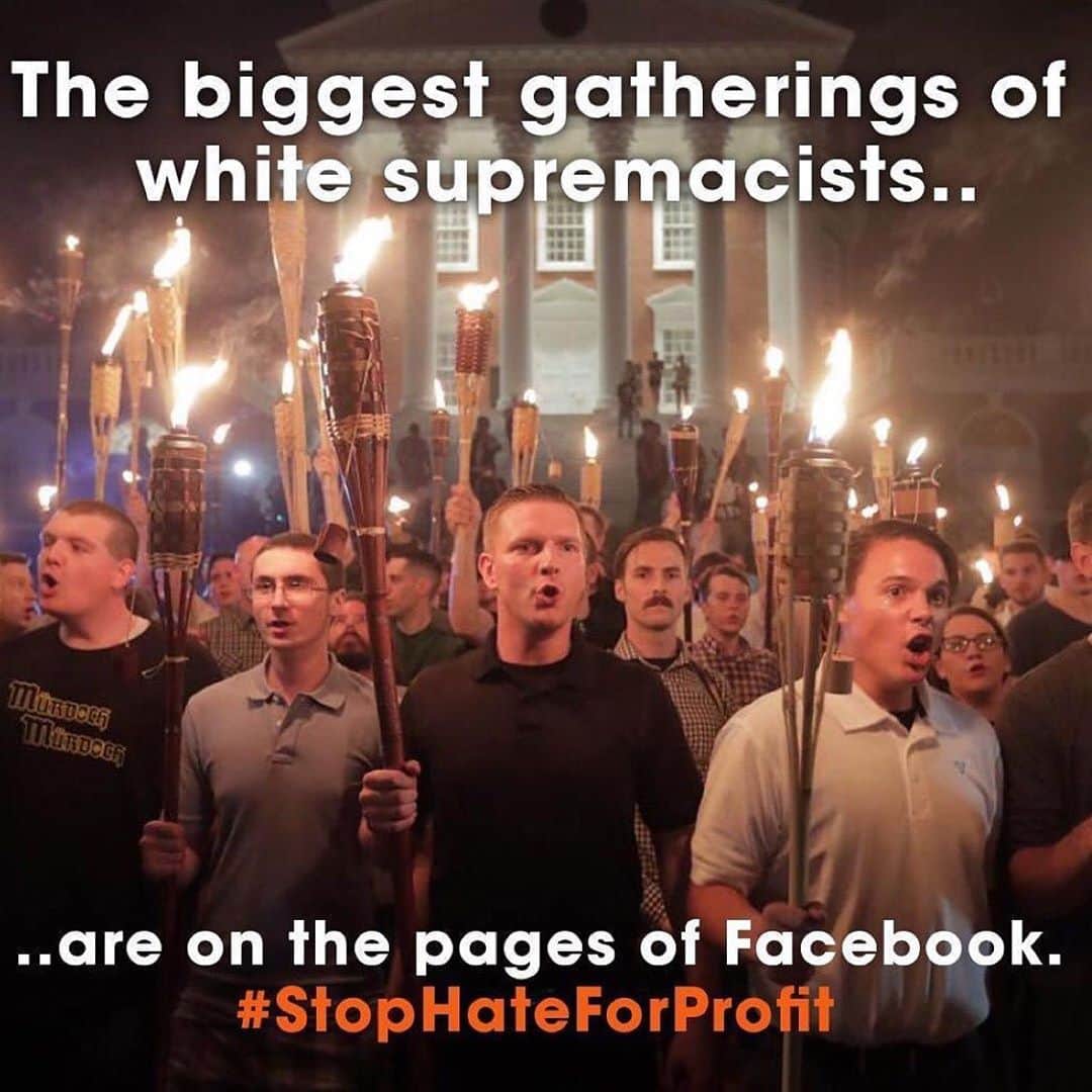 のインスタグラム：「HATE/FEAR -  the original contagion that’s plagued man kind for way to fucking long.   Enough truly is enough.  #wakeup  #stophateforprofit  #stophate   Repost from @oliviawilde • Enough is enough. #stophateforprofit」