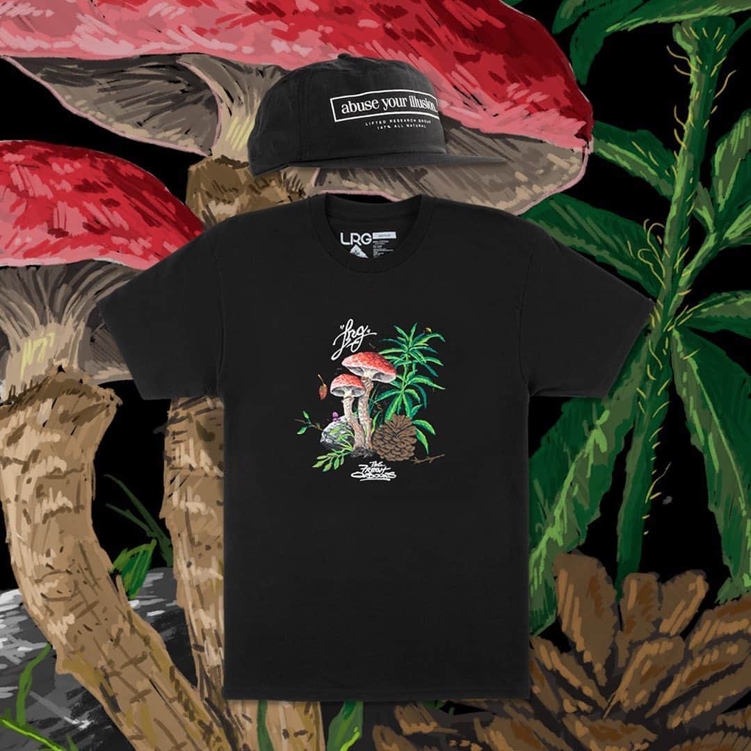 のインスタグラム：「Abuse Your Illusion 🍄 The Fresh Outdoors」