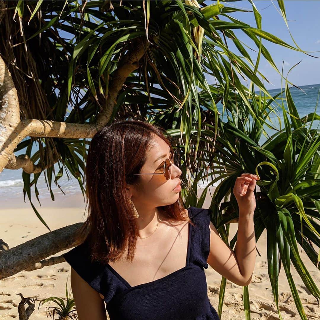 片桐優妃さんのインスタグラム写真 - (片桐優妃Instagram)「帰ってきた直後はそんなに言われなかったけどいまになって焼けたね！？って言われる😂 . #宮古島 #旅OL #沖縄 #ビーチ」9月18日 8時54分 - yuki710