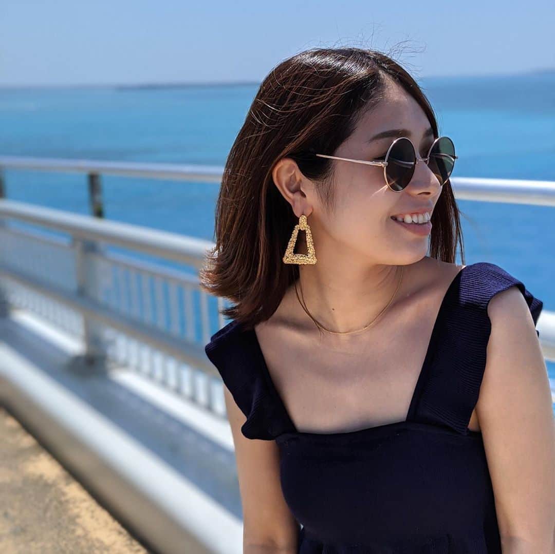 片桐優妃さんのインスタグラム写真 - (片桐優妃Instagram)「帰ってきた直後はそんなに言われなかったけどいまになって焼けたね！？って言われる😂 . #宮古島 #旅OL #沖縄 #ビーチ」9月18日 8時54分 - yuki710