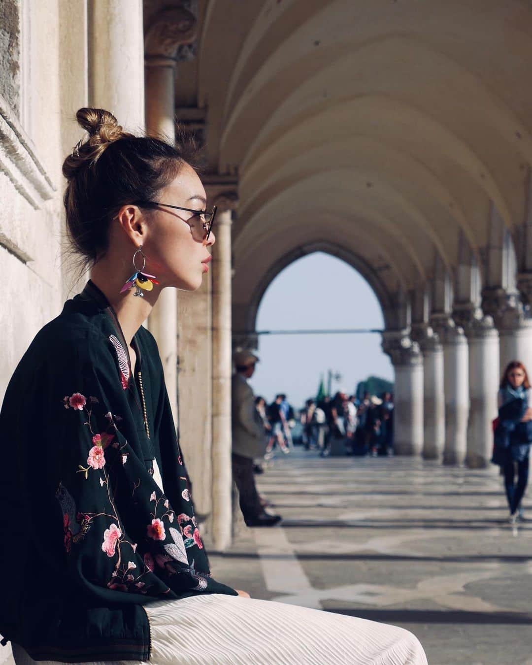 美馬寛子のインスタグラム：「Venice throwback 🇮🇹﻿ ﻿ ﻿ ﻿ ﻿ ﻿ ﻿ ﻿ ﻿ ﻿ #tbt #venice #italy #travel #japan #sunlight #piazzasanmarco」