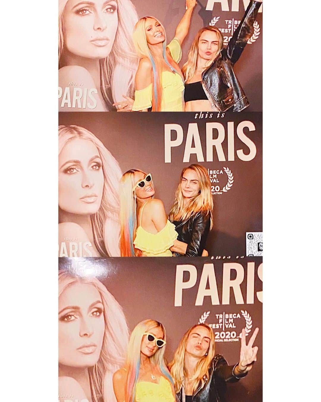 カーラ・デルヴィーニュさんのインスタグラム写真 - (カーラ・デルヴィーニュInstagram)「Sooo proud of you sis! Everyone go check out This Is Paris on @youtube now 🤍」9月18日 9時16分 - caradelevingne