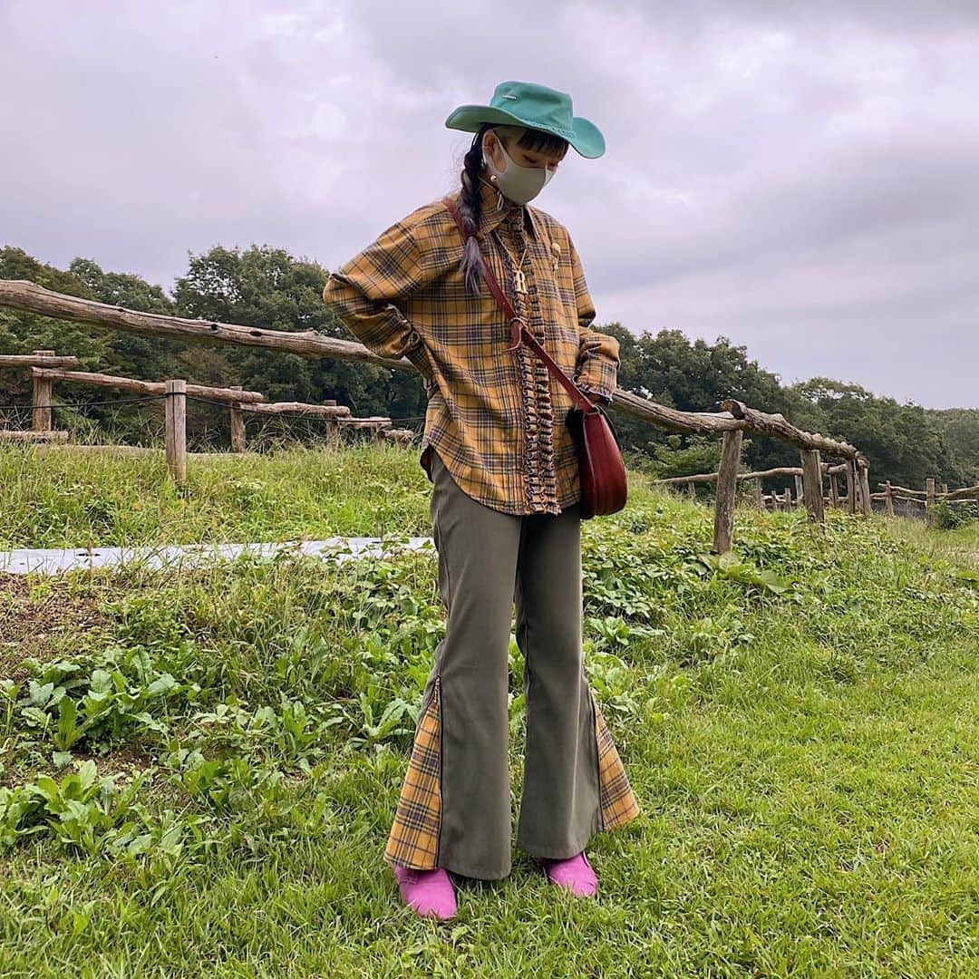 相羽瑠奈さんのインスタグラム写真 - (相羽瑠奈Instagram)「🤠🌿 cowgirl」9月18日 10時04分 - rone.runa